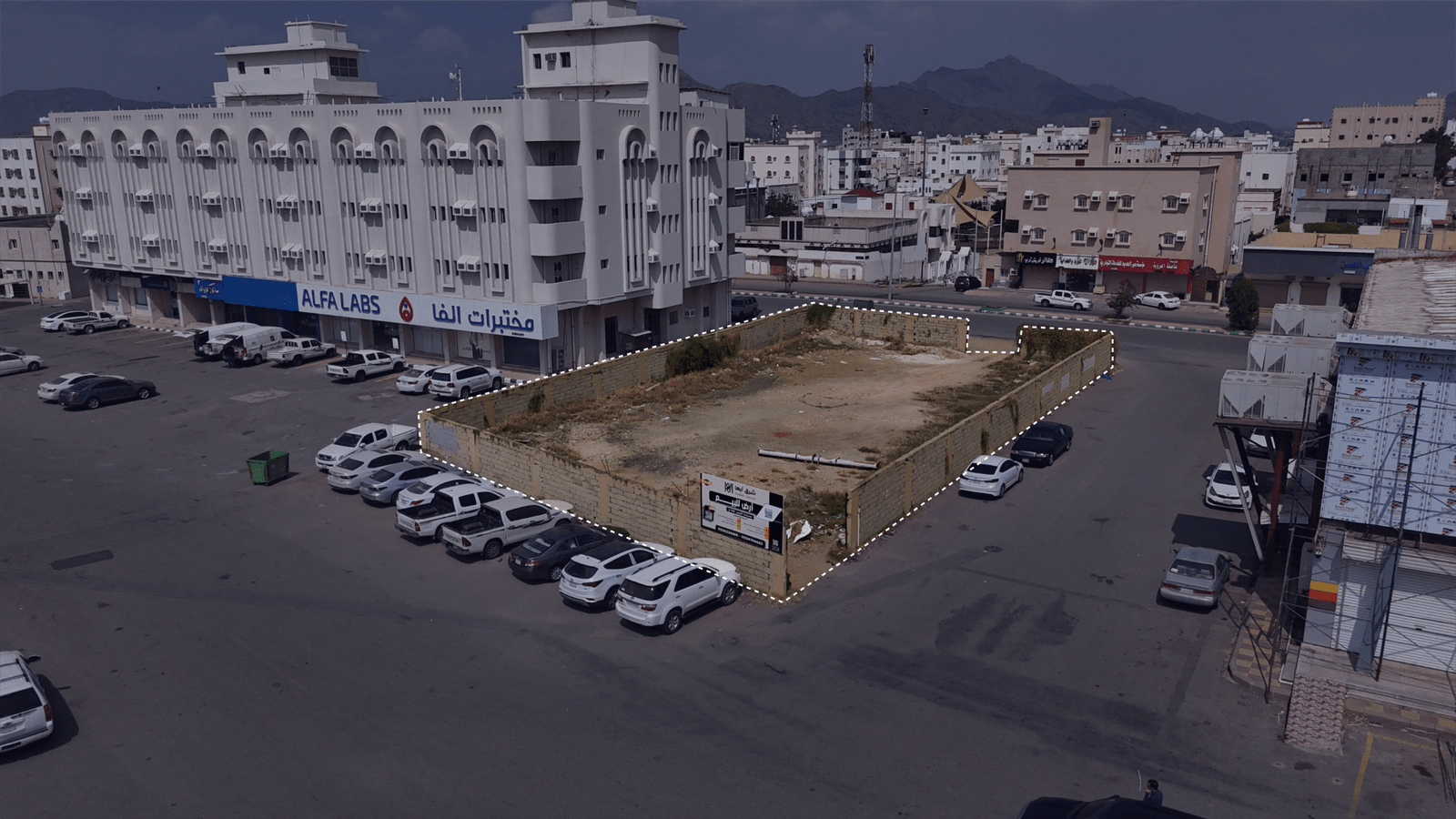 قطعة ارض سكني تجاري حي الضرس محايل عسير