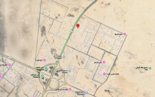 أرض سكنية مميزة في موقع هادئ الدائري الشمالي تثليث – مساحة 644 م²