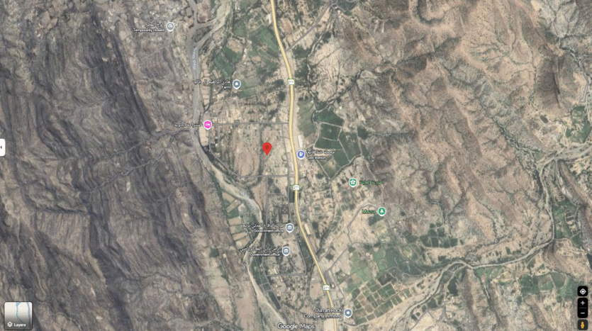 ارض سكني رجال المع