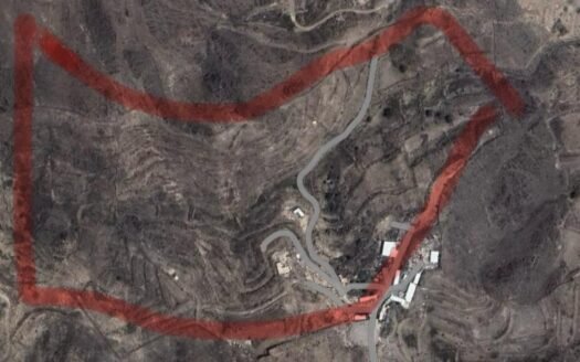 ارض 59000متر استثمار علي طريق بني مالك