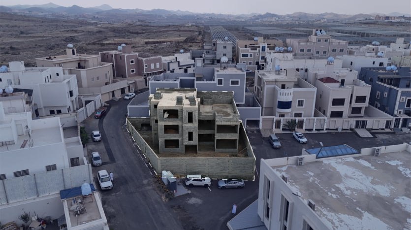 فيلا تحت الانشاء